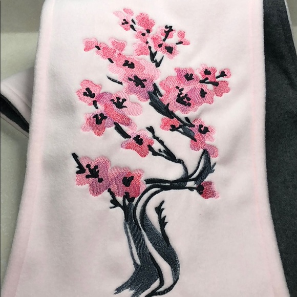 Cherry Blossom Scarf  🍒 - Picture 2 of 4